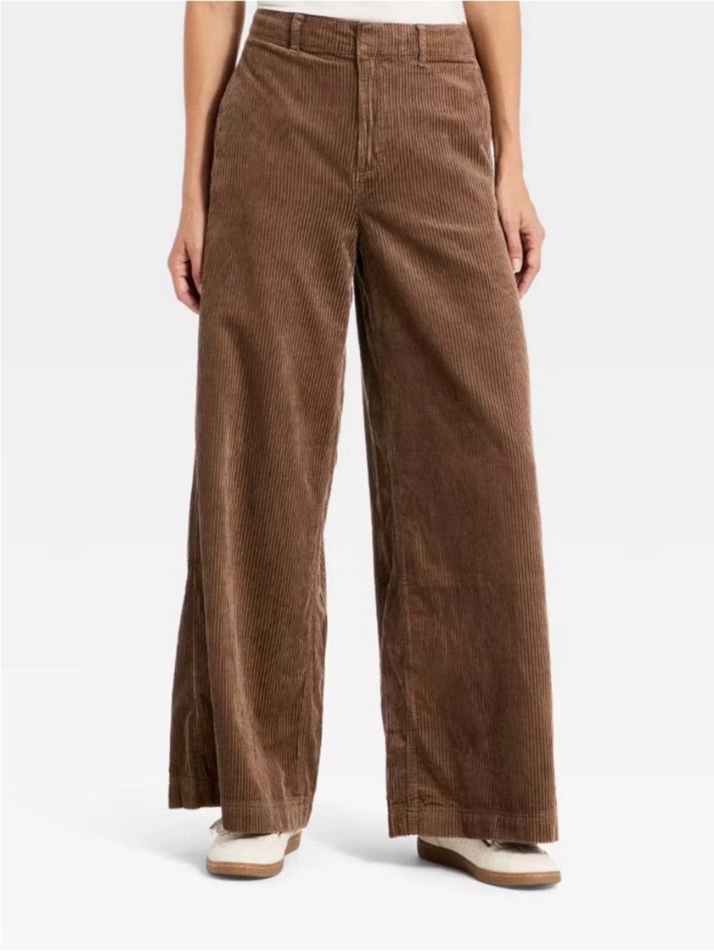 Universal Thread Wide Leg Brown Corduroy Pants 12